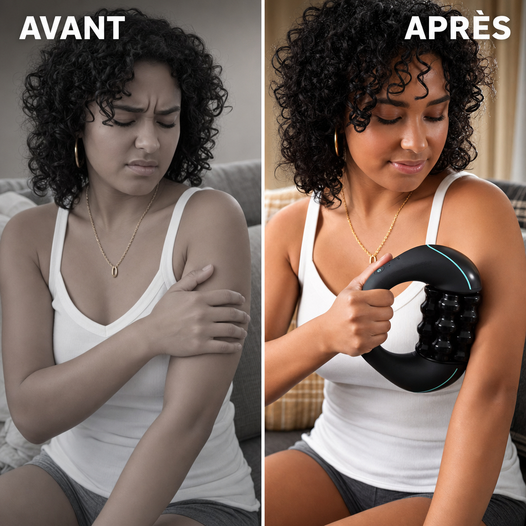 Masseur Percussif Rechargeable pour Soulager la Fatigue Musculaire