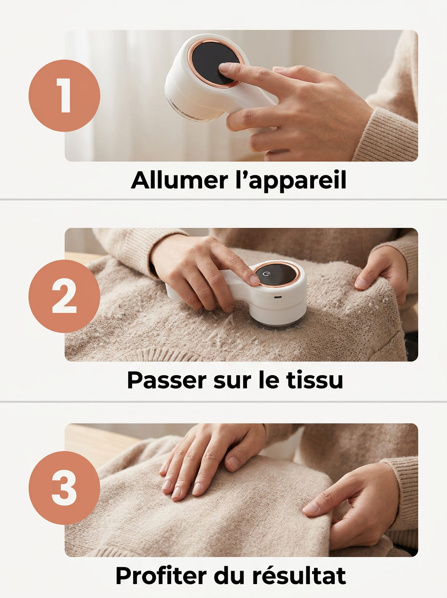 Facile à utiliser