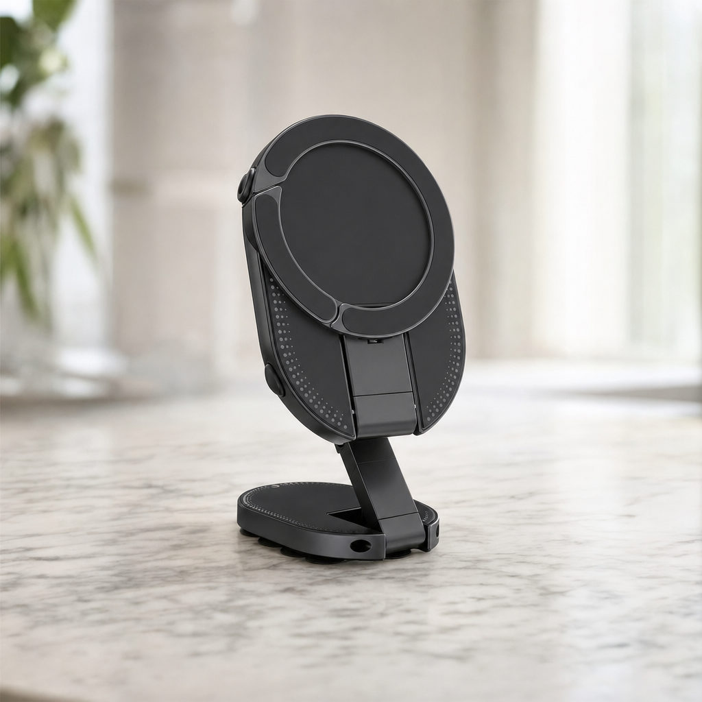 Support magnétique 3-en-1 pour téléphone – en situation