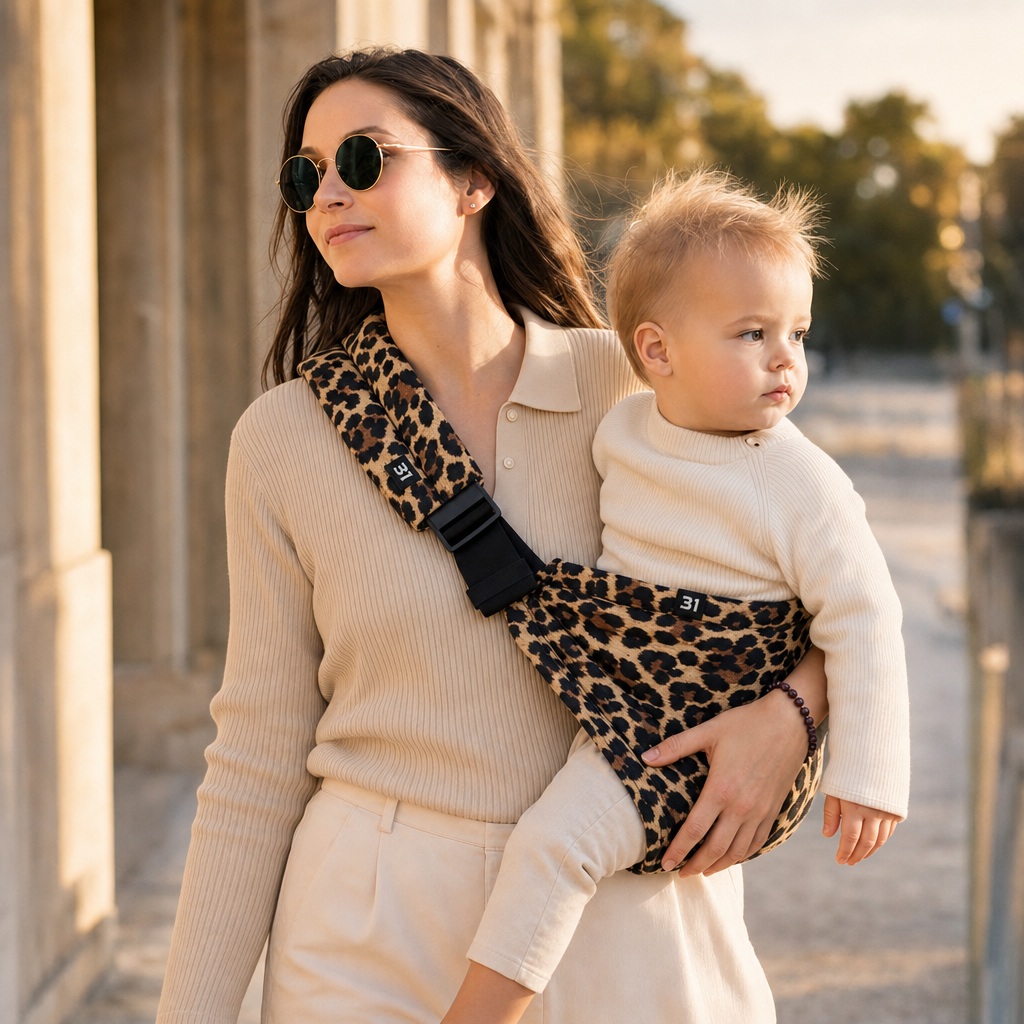 Porte-Bébé Hug Mama : Confort et Style