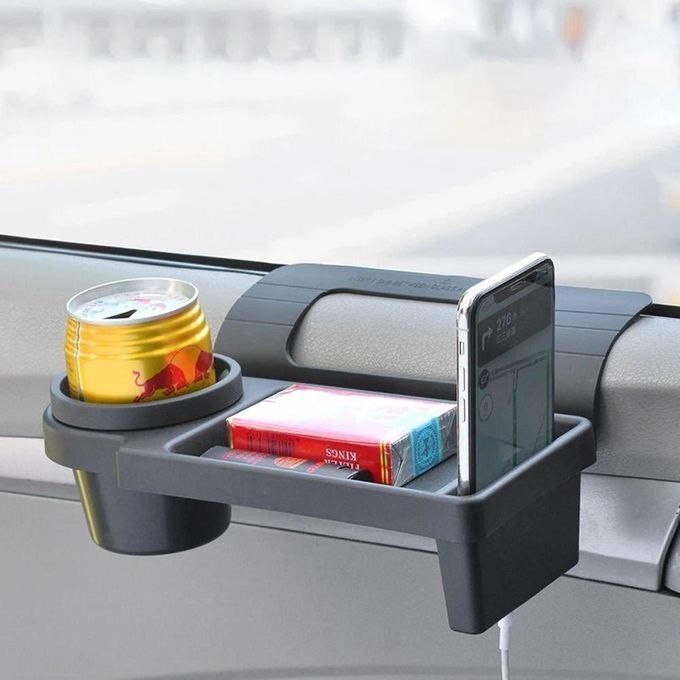 Support multifonctionnel pour téléphone et rangement de voiture