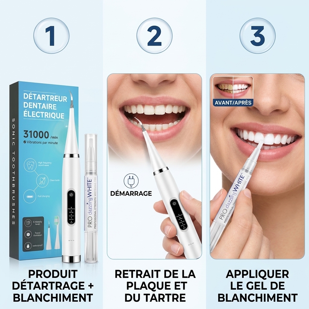 Stylo blanchissant puissant