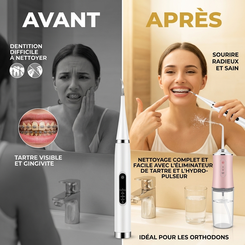 Offre spéciale : Kit Anti-tartre et Hydropulseur