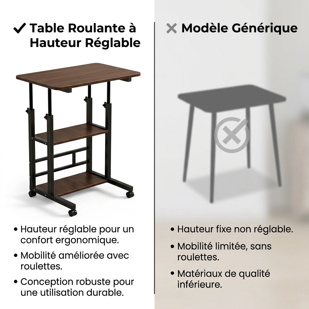 Hauteur réglable